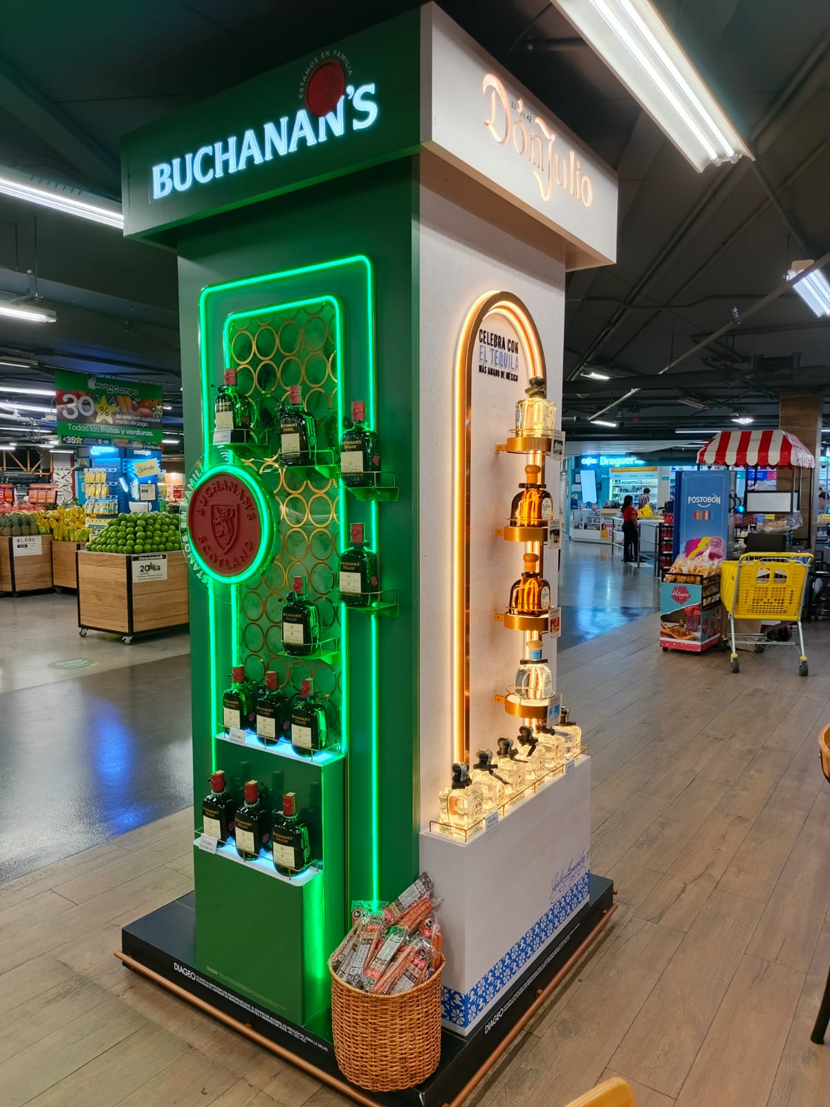 COLUMNA MULTIMARCA DIAGEO